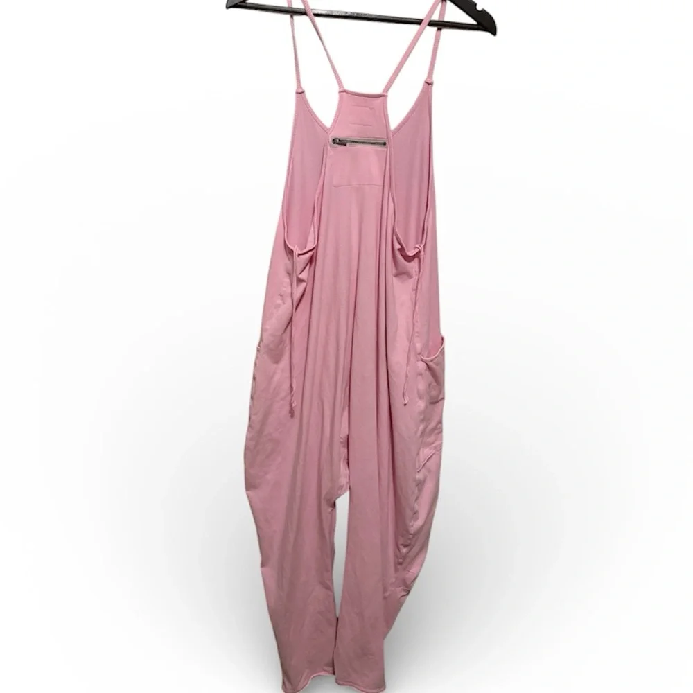 FP Movement by Free People Hot Shot Onesie Bubblegum Pink size XS - Picture 4 of 5